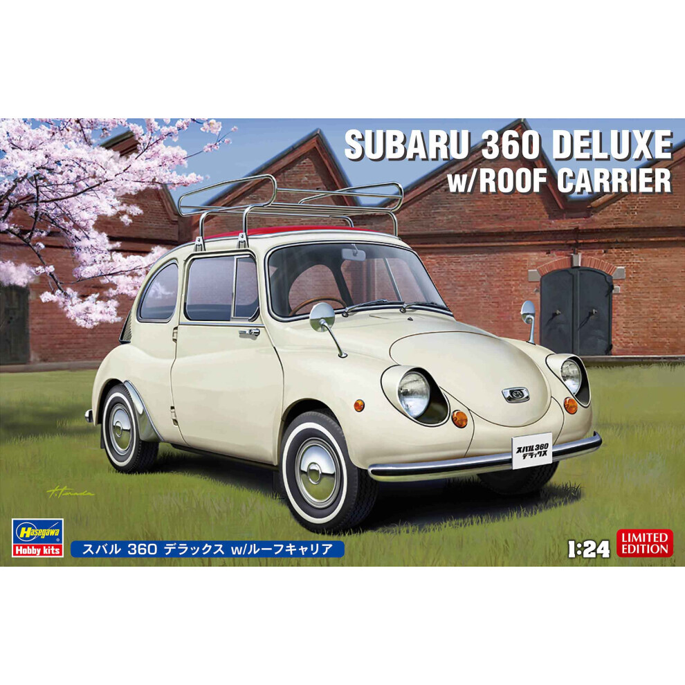 Maxpower 1:24 Subaru 360 Deluxe With Roof Carrier Kit