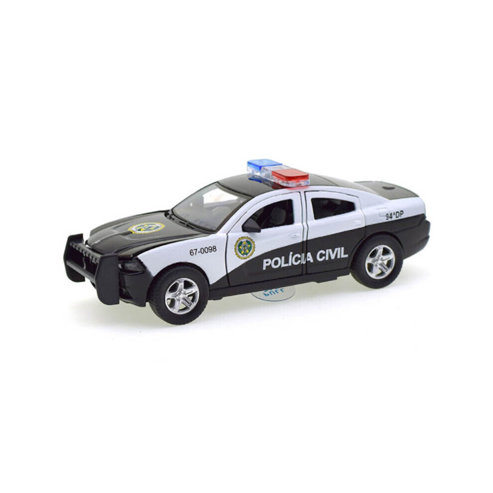 Maxpower (1) 1:32 Alloy Diecasts Simulation Police Model Toy Cars Pull Back And Sound Collection Metal Vehicles Light