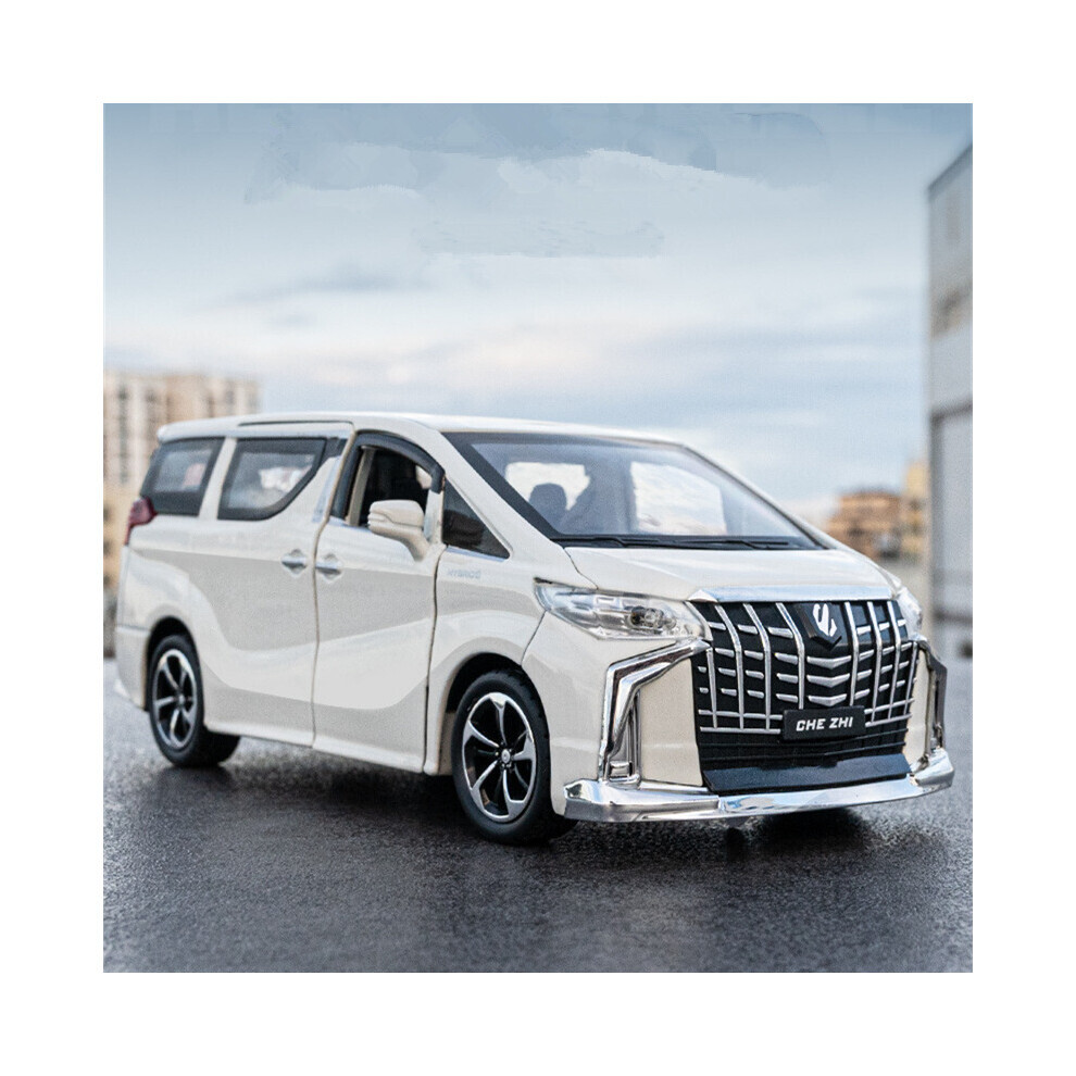 Maxpower (Alphard ) 1:32 Toyota Vellfire Alphard Mpv Alloy Car Model Diecasts Metal Toy Vehicles Car Model Sound And White/Light