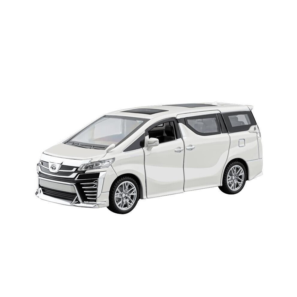 Maxpower (Vellfire ) 1:32 Toyota Vellfire Alphard Mpv Alloy Car Model Diecasts Metal Toy Vehicles Car Model Sound And White/Light