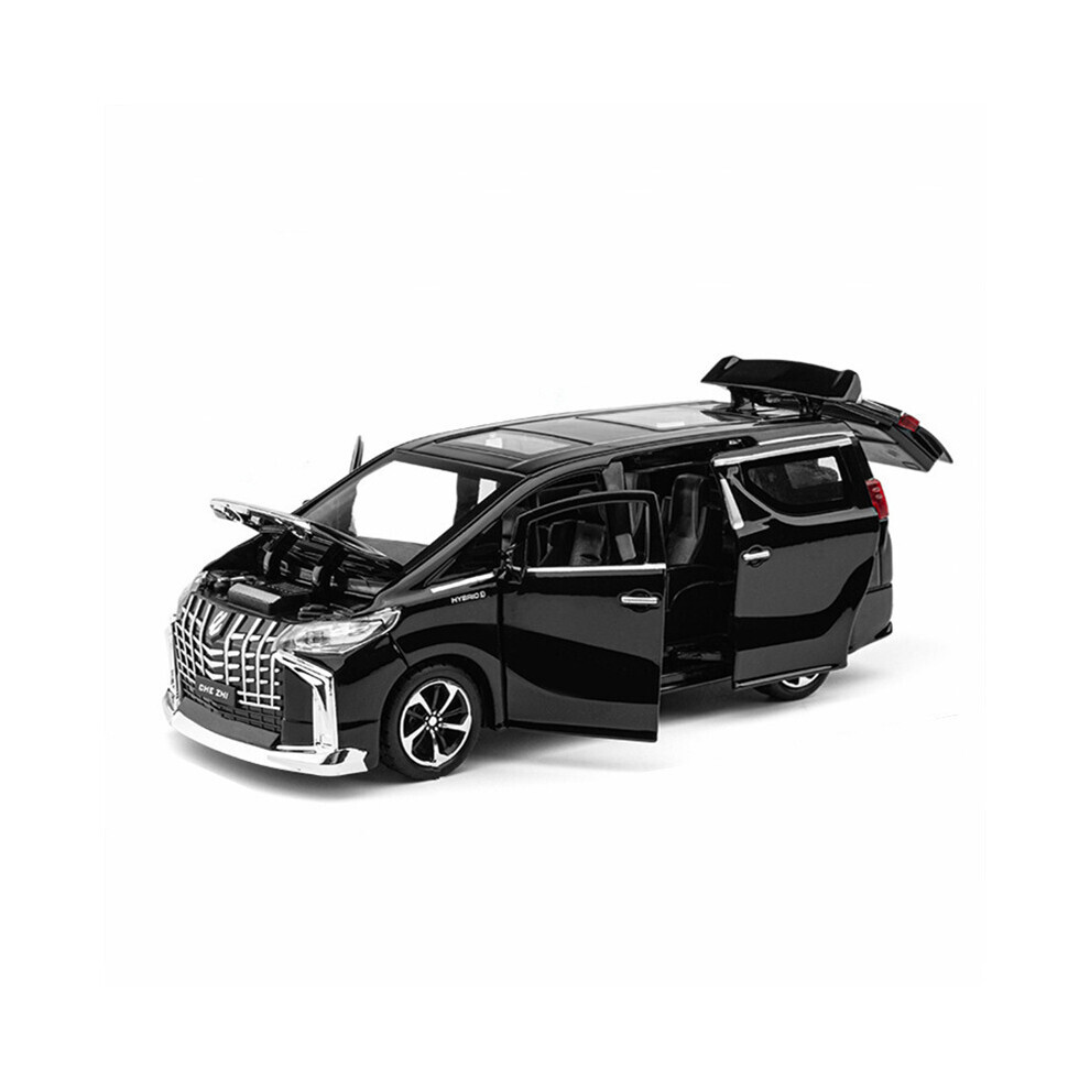 Maxpower (Alphard ) 1:32 Toyota Vellfire Alphard Mpv Alloy Car Model Diecasts Metal Toy Vehicles Car Model Sound And Black/Light