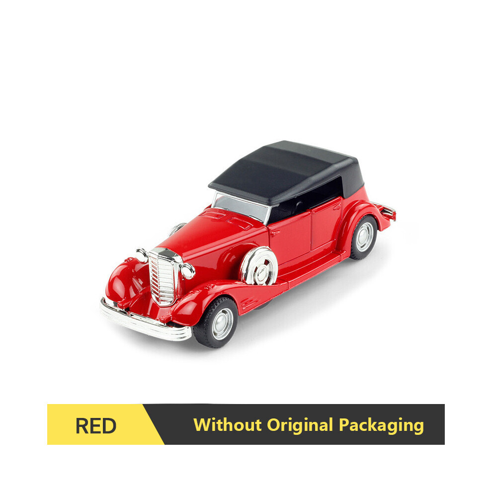 Maxpower (V16 Red) 1:32 Alloy Diecast Cadillacs 1930 V-16 Vintage Car Model Classic Pull Back Car Vehicle Replica For Collection