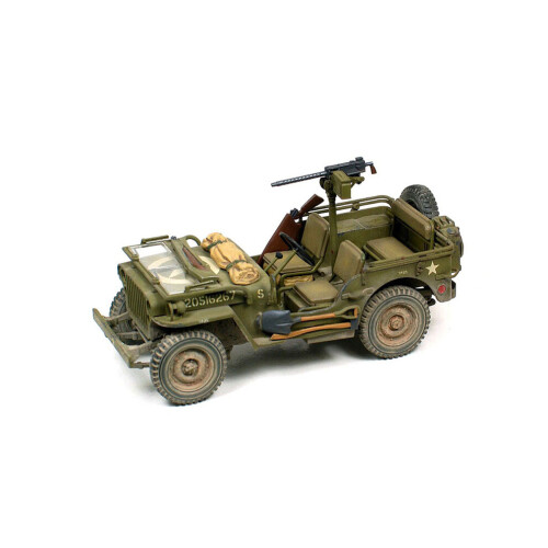 1:35 Scale Assembly Car Model World War II American Willys Jeep Model 2