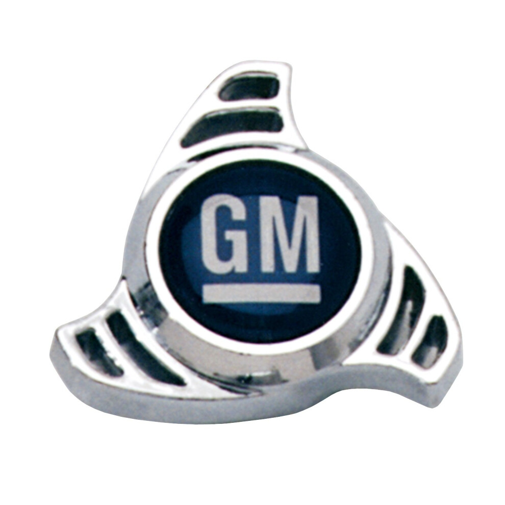 Proform 141-327 Chrome Air Cleaner Wing Nut With Large Hi-Tech Gm Logo For 1/4-20"" Thread 036666301458