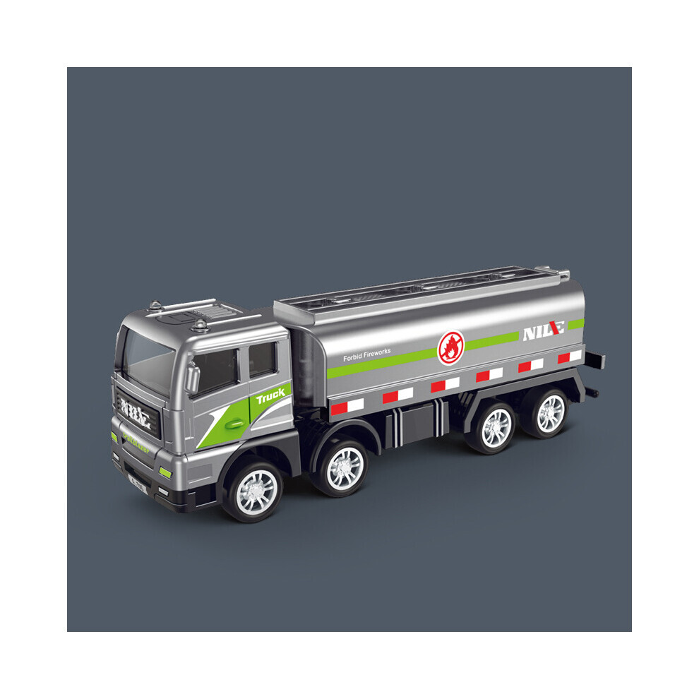 Maxpower (Tanker) 1: 50 Simulation Alloy Head Children's Engineering Vehicle Toy Excavator Crane Model Truck Car Toys