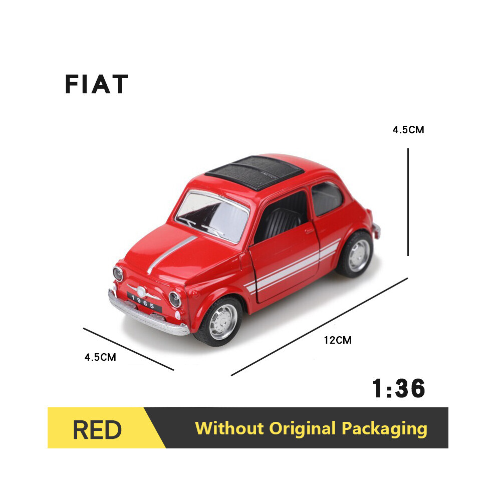 (FT Red) 1:43 Alloy Vintage Diecast Car Model Classic Pull Back Car Model Miniature Vehicle Replica For Collection-image-OPC-PG9DSDP-NEW