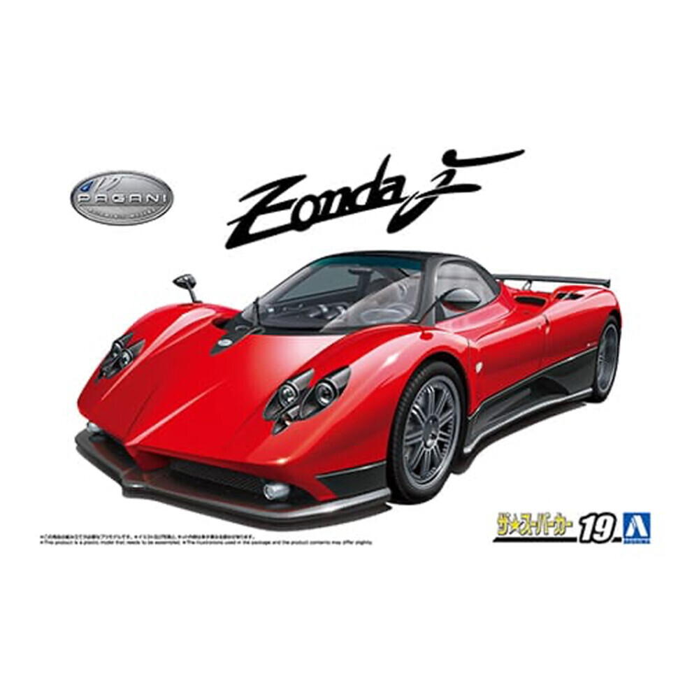 Maxpower Aoshima 05603 2005 Pagani Zonda F1:24 Model Kit