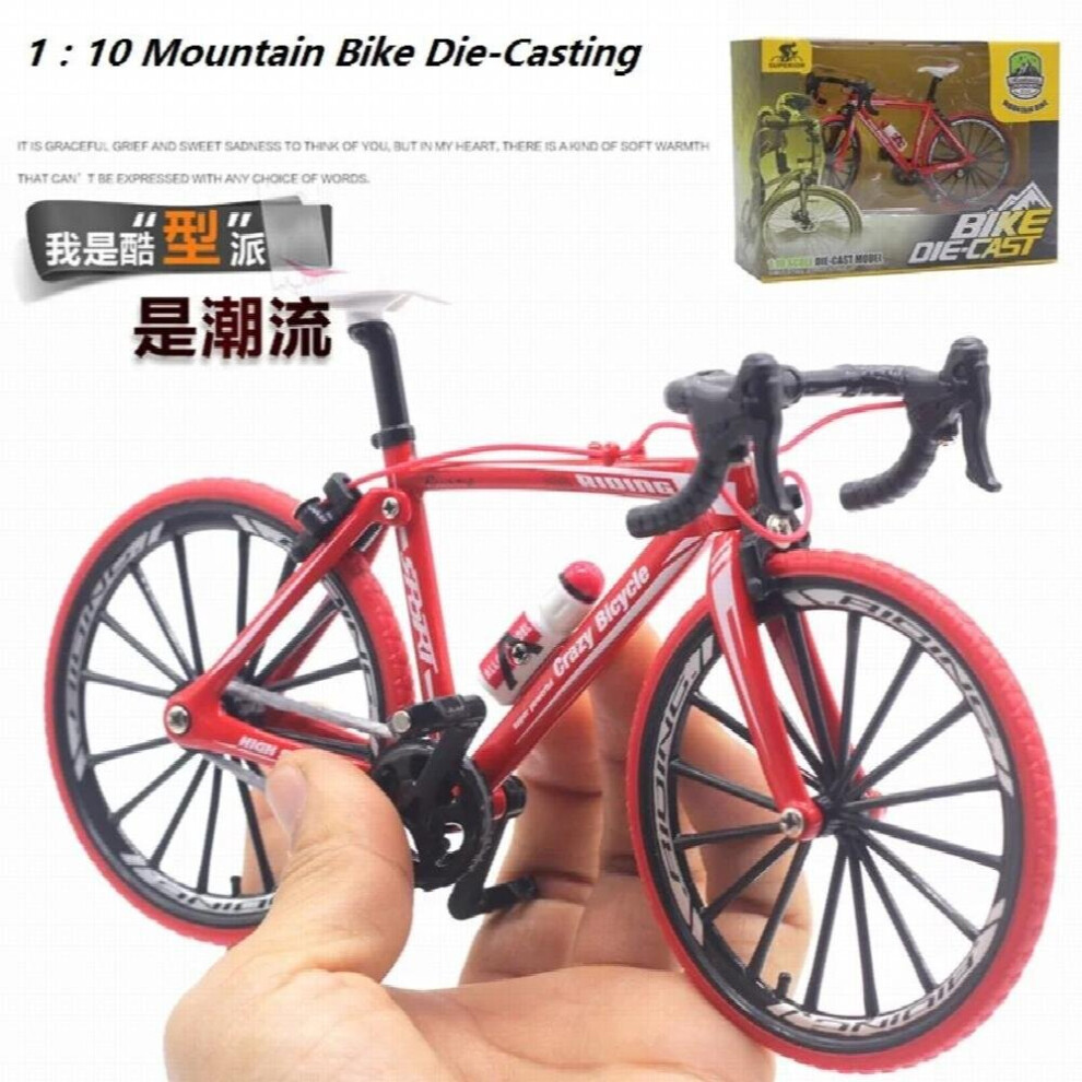 Maxpower Mountain Bike Alloy Model Scale 1/10 Bicycle 3 Colors Metal Simulation With Plastic Parts