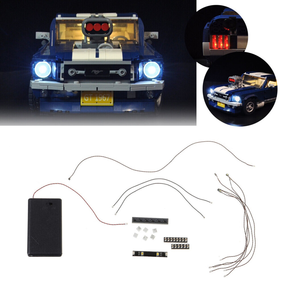 Maxpower Diy Led String Kit For Lego 10265 Series For Ford Mustang Model Bricks Toy Light