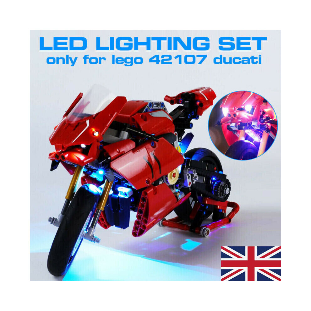 Maxpower Led Kit For Lego 42107 Technic Motorcycle Ducati Panigale Light