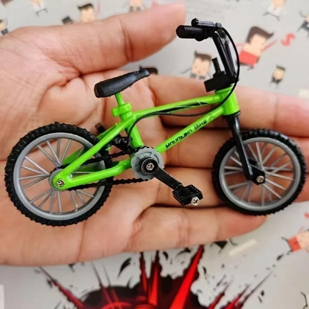 Maxpower Finger Bike Creative Simulation Mini Alloy Bike Model