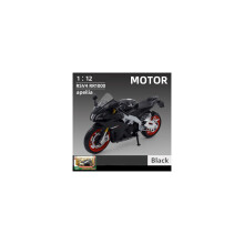 (RSV4 Black RetailBox) 1:12 Suzuki GSX-R1000R Alloy Racing Motorcycle Model Diecast Street Cross-Country