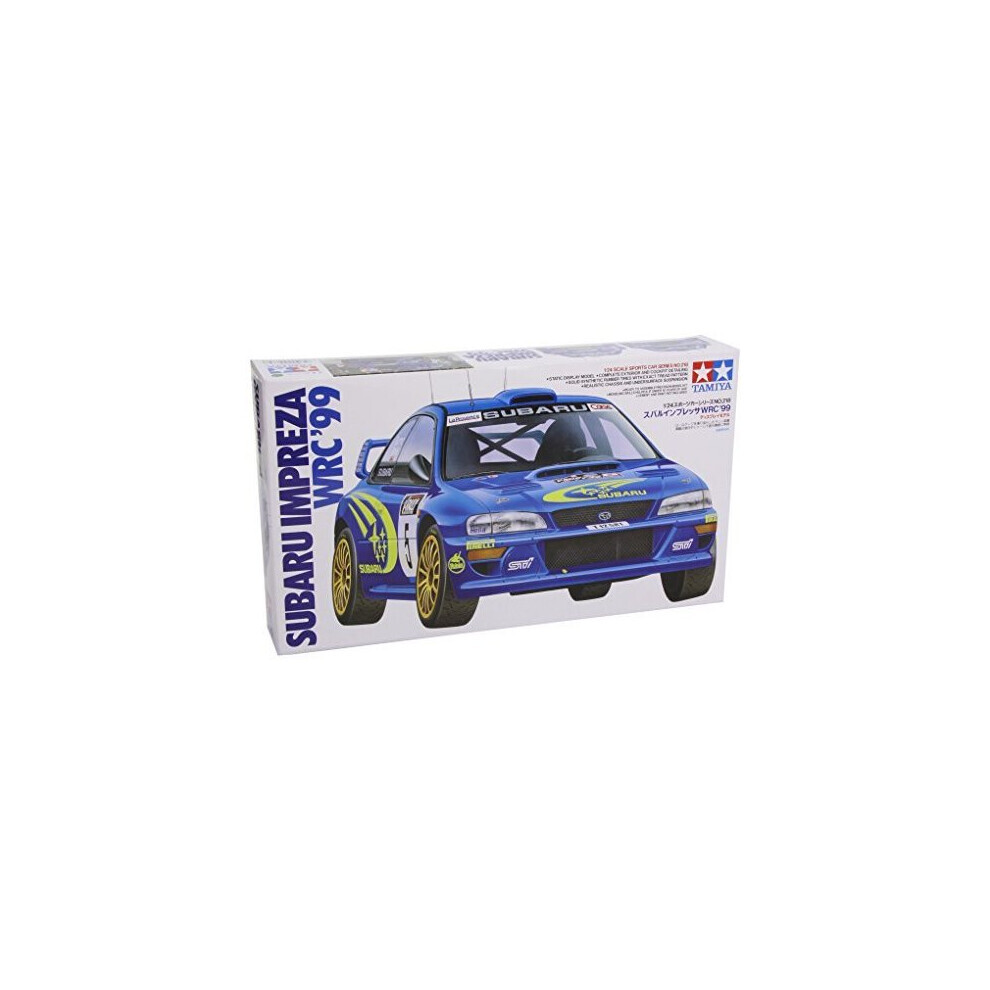 Maxpower Subaru Impreza Wrc '99 1/24 Car Model Kit Tamiya 24218