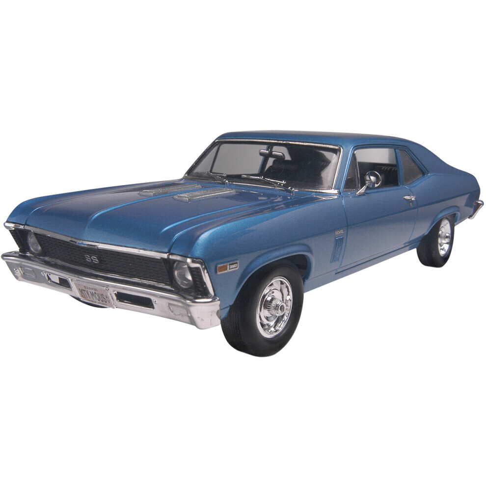Maxpower Plastic Model Kit-'69 Chevy Nova Ss 1:25