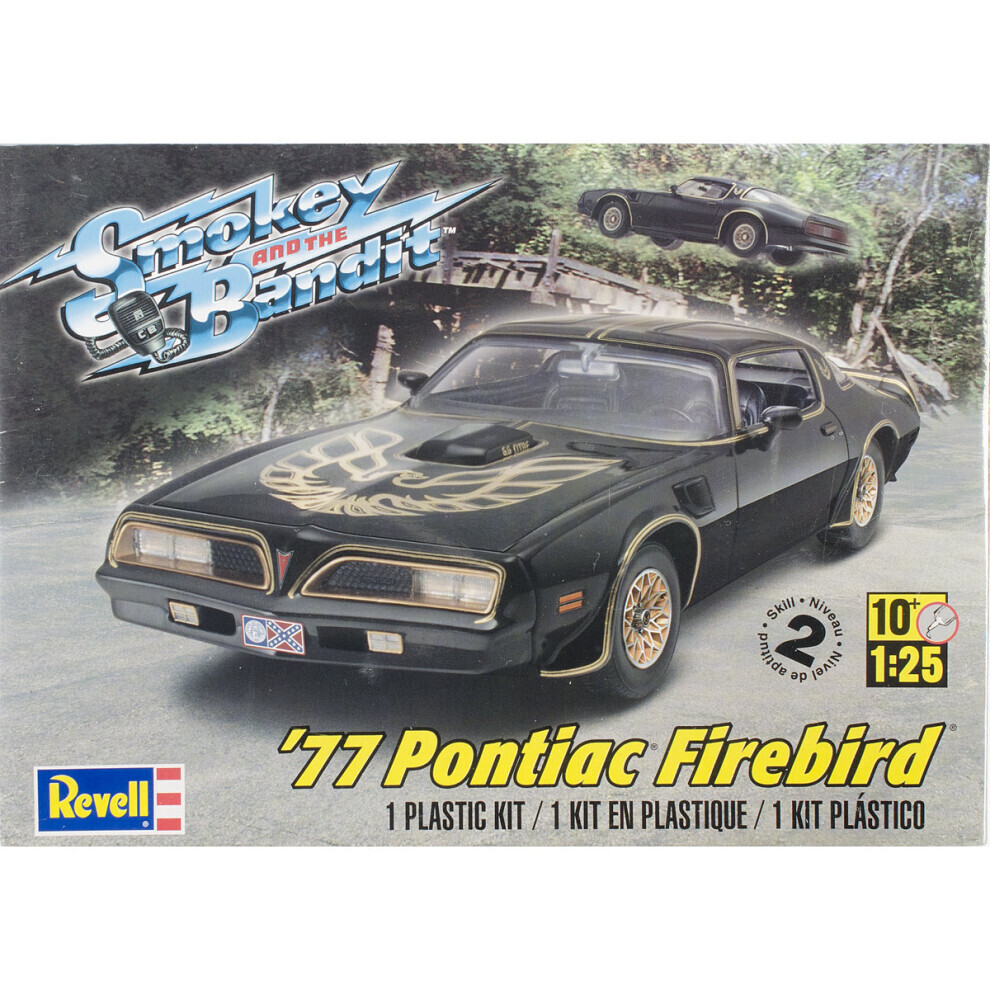 Maxpower Plastic Model Kit-'77 Smokey And The Bandit Firebird 1:25