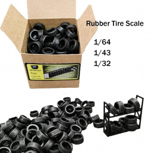 Model Car Rubber Tire Display Collection Metal Car Display Tools 3 Size Version Selection 1:64, 1:43, 1:32 1