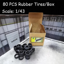 Model Car Rubber Tire Display Collection Metal Car Display Tools 3 Size Version Selection 1:64, 1:43, 1:32