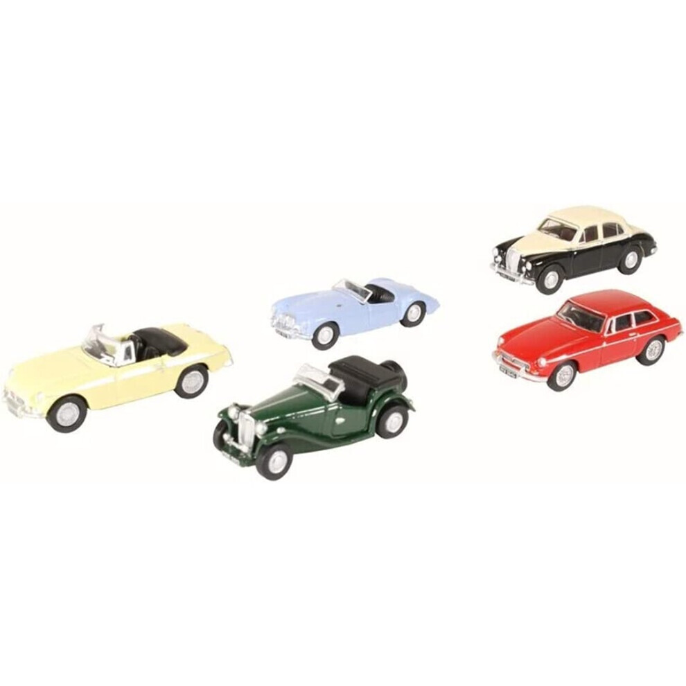 Maxpower Oxford Diecast 5 Piece Mg Set - 1:76 Scale