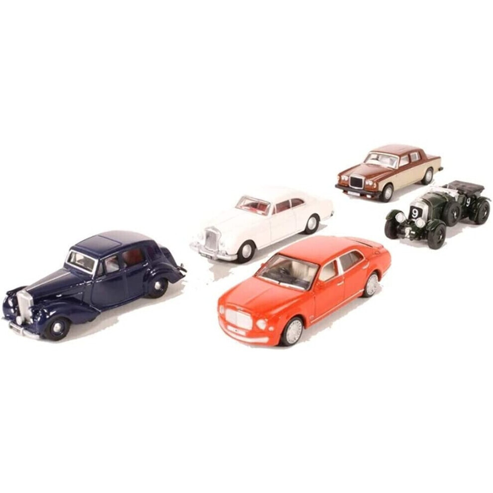 Maxpower Oxford Diecast 5 Piece Bentley Set - 1:76 Scale