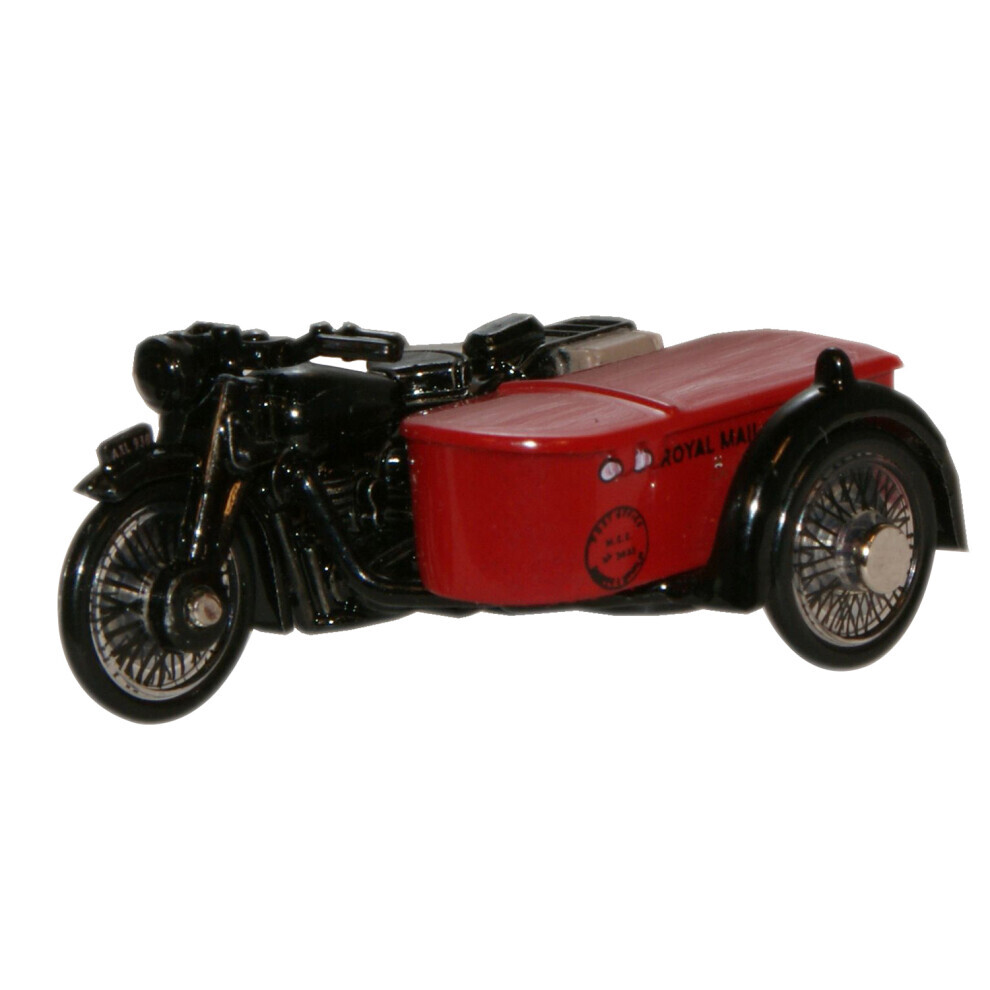Maxpower Oxford Diecast 76Bsa003 Bsa Motorcycle And Sidecar Royal Mail Oo Gauge