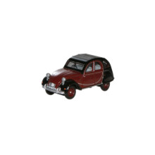 Oxford Diecast 76CT001 Citroën 2CV Marron/Noir Jauge OO