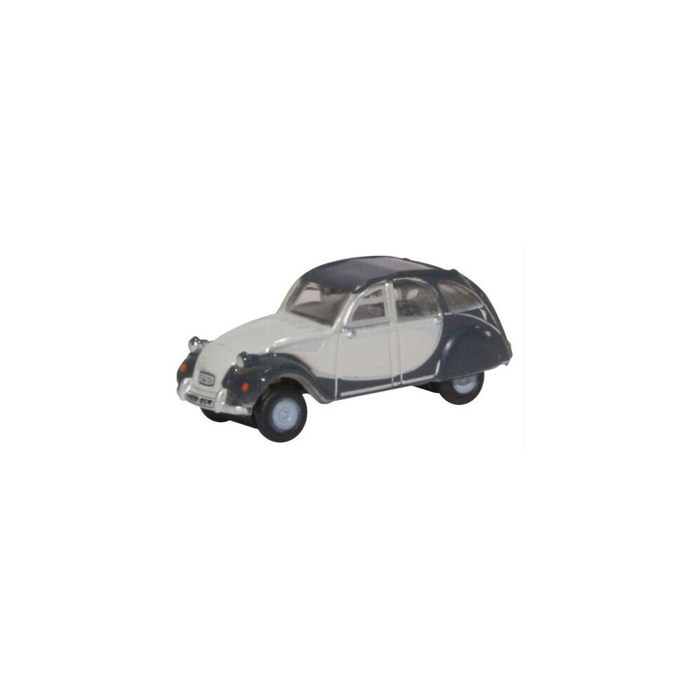 Maxpower Oxford Diecast Citroen 2Cv Charleston Two Tone Odnct006 N Gauge Grey