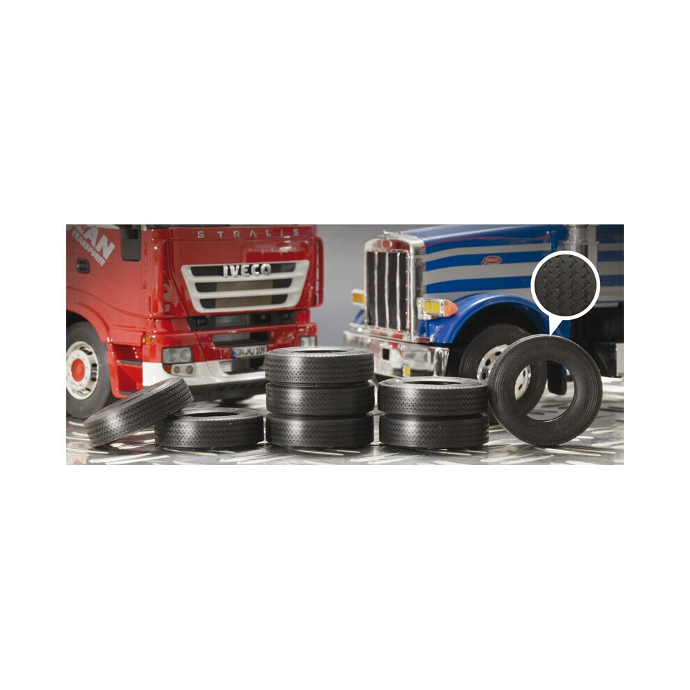 Maxpower Truck Rubber Tyres - Trucks & Trailers 1:24 - Italeri 3889