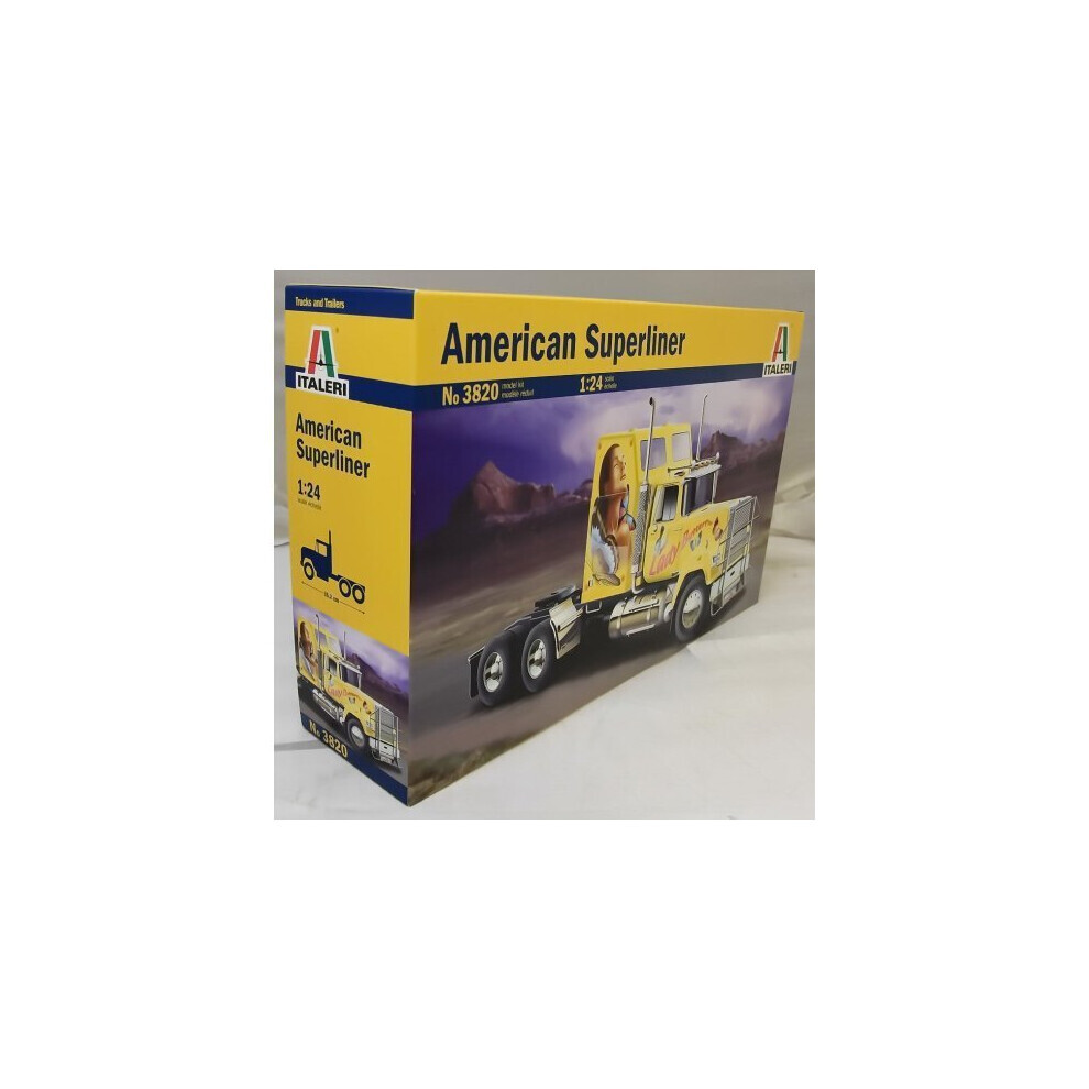 Maxpower American Superliner - Trucks & Trailers 1:24 - Italeri 3820