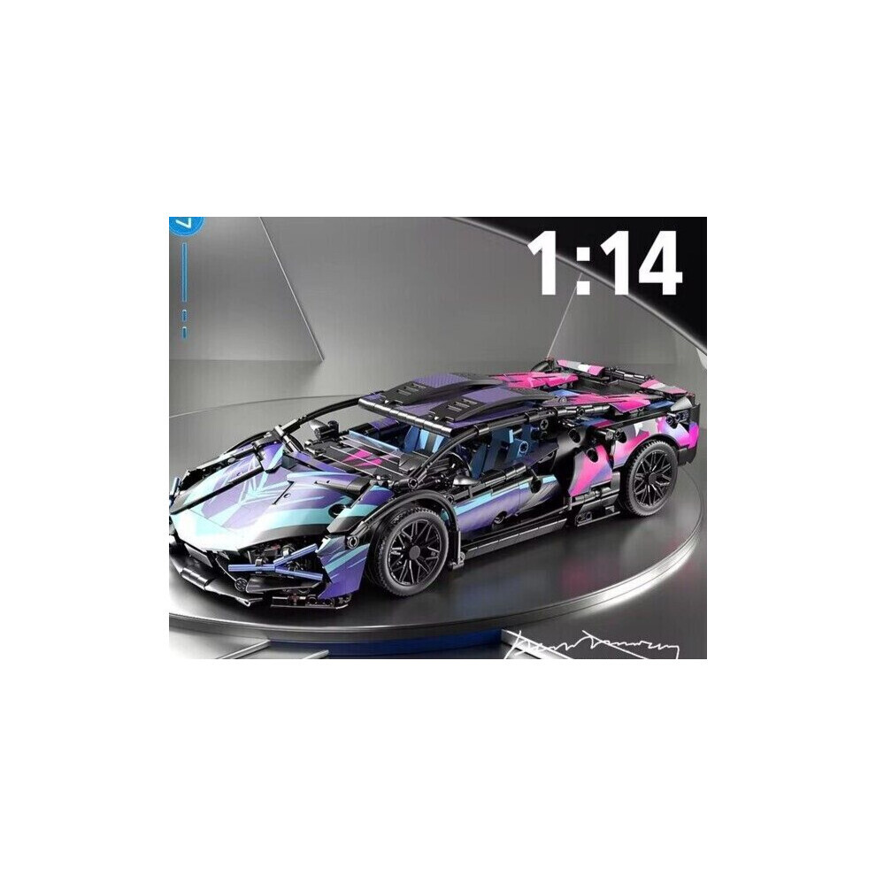 Maxpower Technical Racing Sport Car 1314Pcs Model Building Blocks City Mechanical Speed V