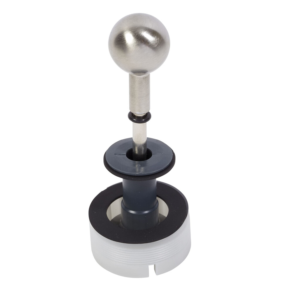 American Standard 012653-2950A Omstelkraan Baduitloop Satijnnikkel Satijnnikkel-image