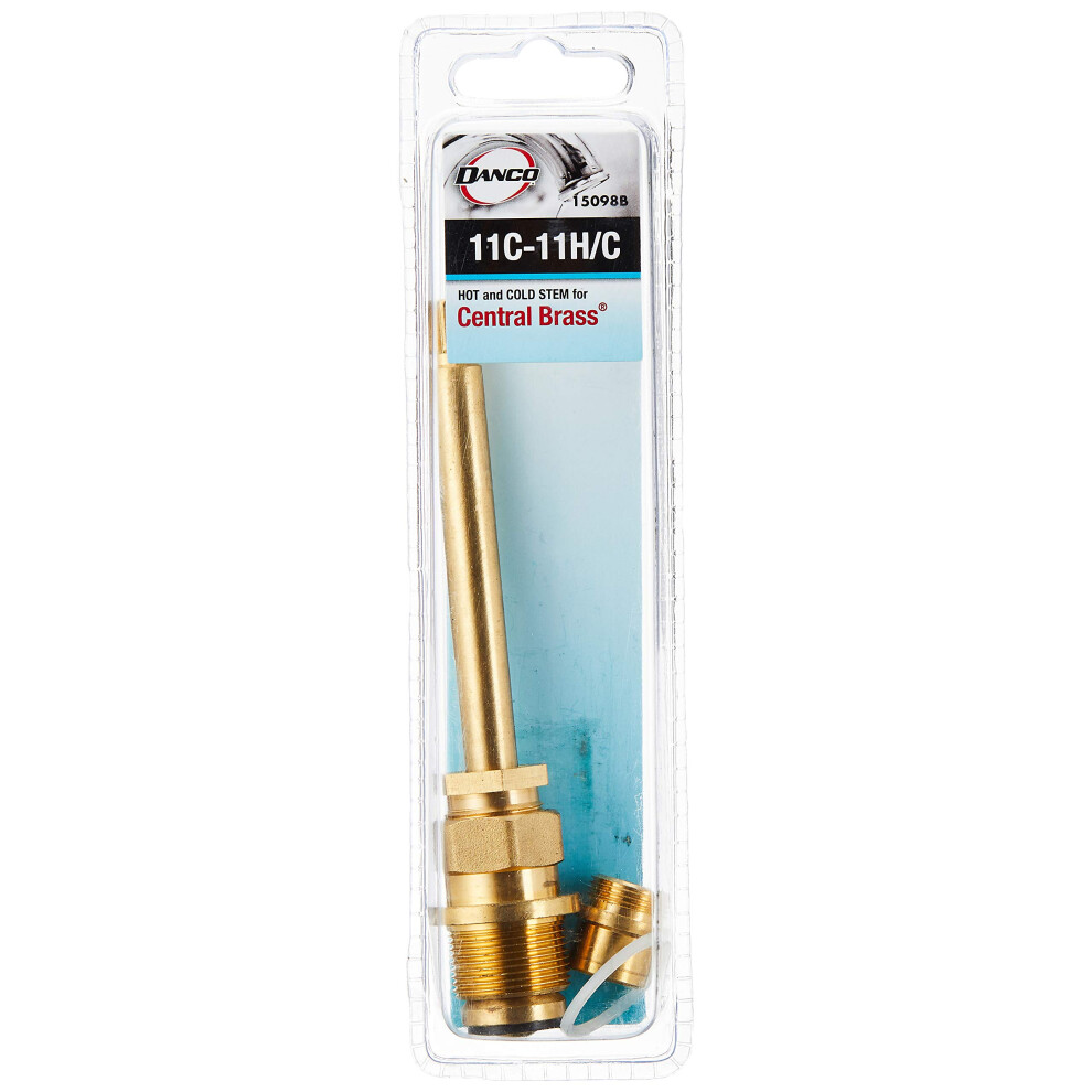 Danco 15098B Hot/Cold Stem For Use With 9818 Central Bath Faucet Brass 037155150984