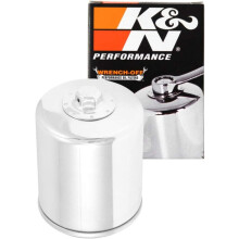 Filtro olio per moto K&N: Premium ad alte prestazioni Progettato per essere u