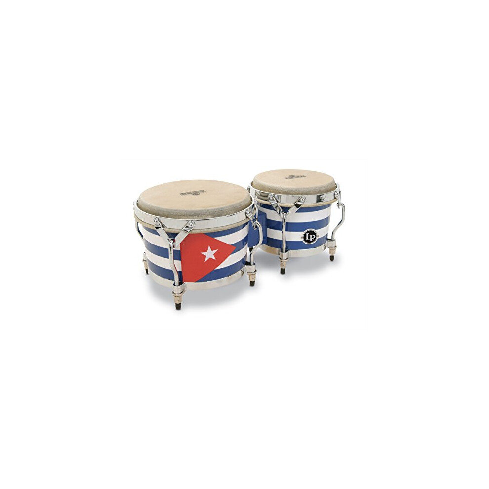 Lp Latin Percussion Bongo Matador Bandiera Cubana M201-QBA-image