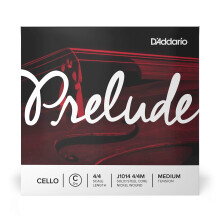 D'Addario Prelude Cello Single C String Scala 4/4 Tensione media