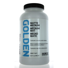 Golden Acryl Med 32 Oz Matte Medium