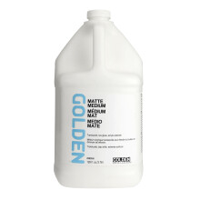 Golden Acrylic Matte Medium  128 oz Jar