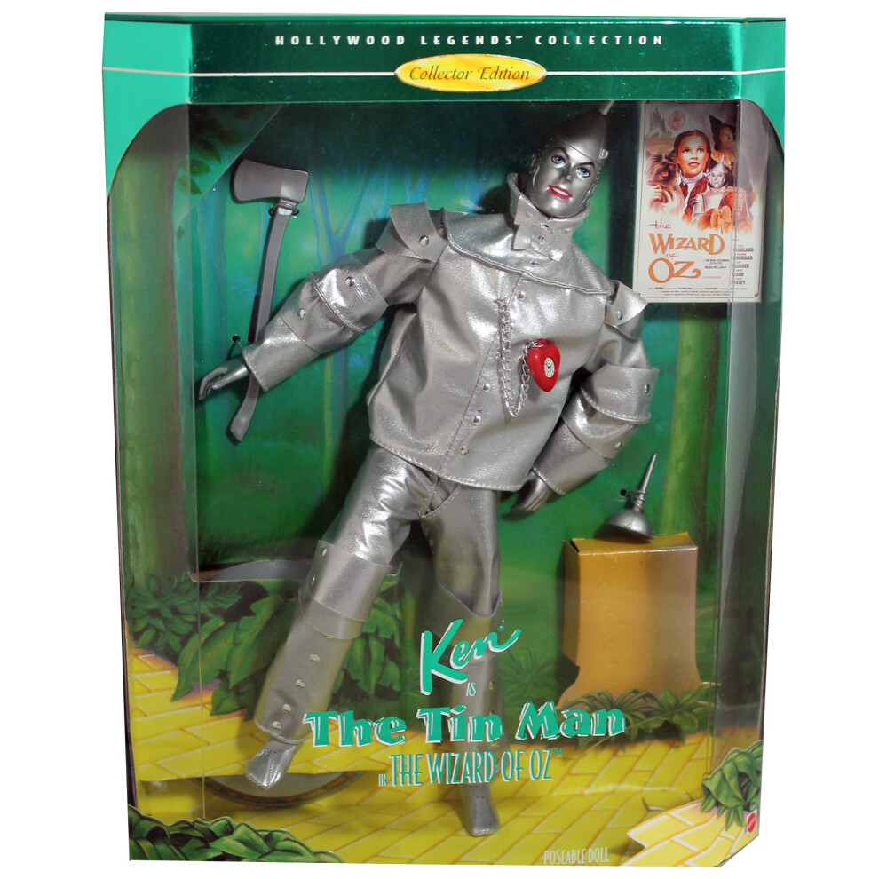 Barbie Ken As The Tin Man Hollywood Legends The Wizard Of Oz Collect