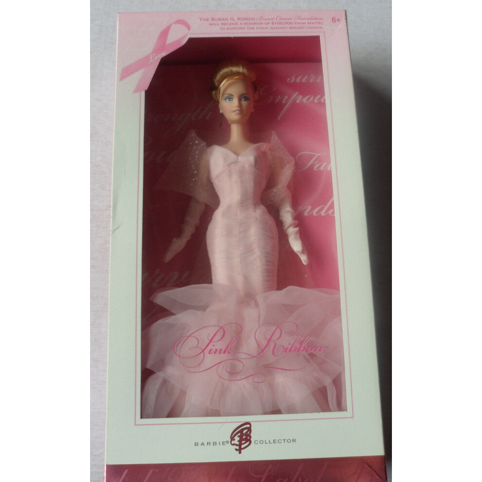 Poup?e Barbie Collector Ruban Rose