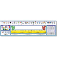 North Star Teacher Resource NST9003 Prim?r traditionel manuskriptbordsplader Pakke med 36 store