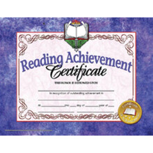 Hayes Reading Achievement Certificate 30 pr. Pakke 11 x 8-1/2 in (H-VA677)