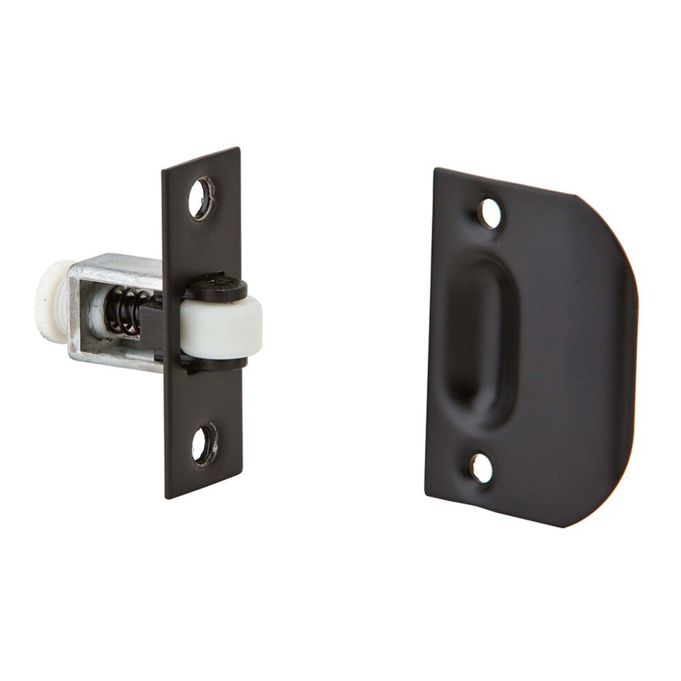 Photos - Door Lock Ives by Schlage 335B10B Roller Catch Oil-Rubbed Bronze