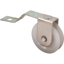 Prime-Line B 638 1 inch hordeur-spanveer met rol voor academiedeuren (2 stuks)