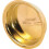 Prime-Line N 6698 2 In. Round Brass Plated By-Pass Door Pull Handle (2 Pack) 1