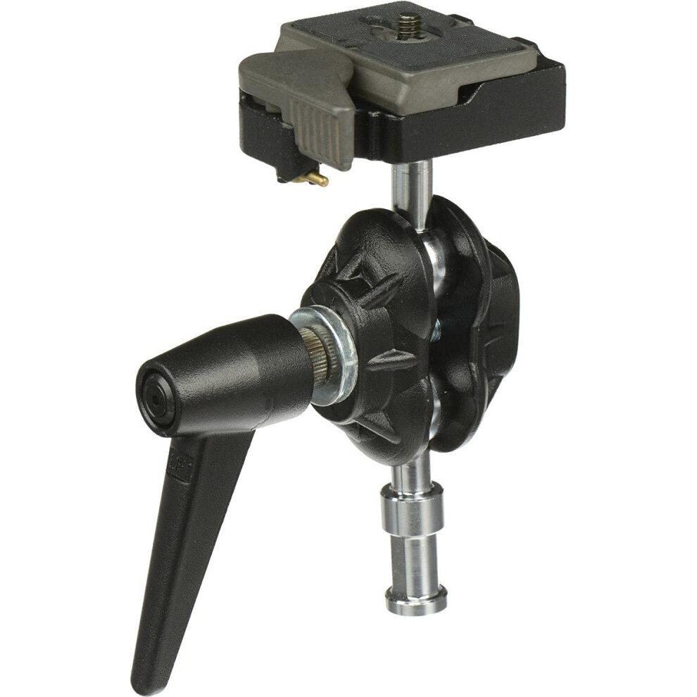 Manfrotto 155RC Tilt-Top Testa Con Piastra Rapida (Nero)