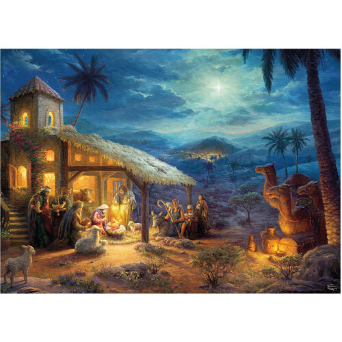 Ceaco  Thomas Kinkade  Feiertag  Krippe  1000-teiliges Puzzle