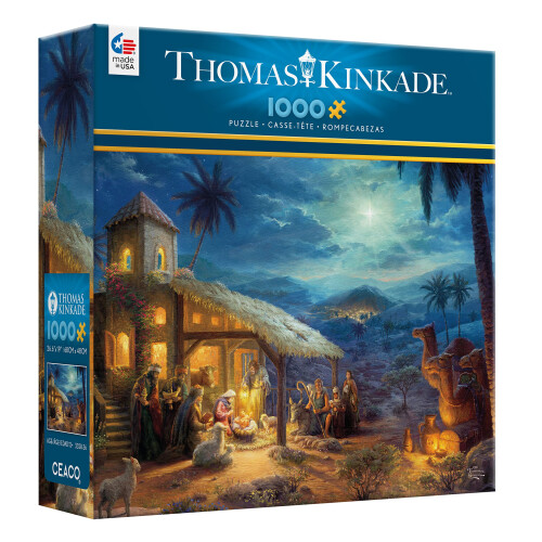 Ceaco  Thomas Kinkade  Feiertag  Krippe  1000-teiliges Puzzle 2
