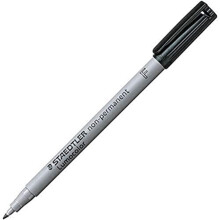 STAEDTLER 316 9 Universal Fineliner -kyn    LUMOCOLOR Non-Permanent F - musta