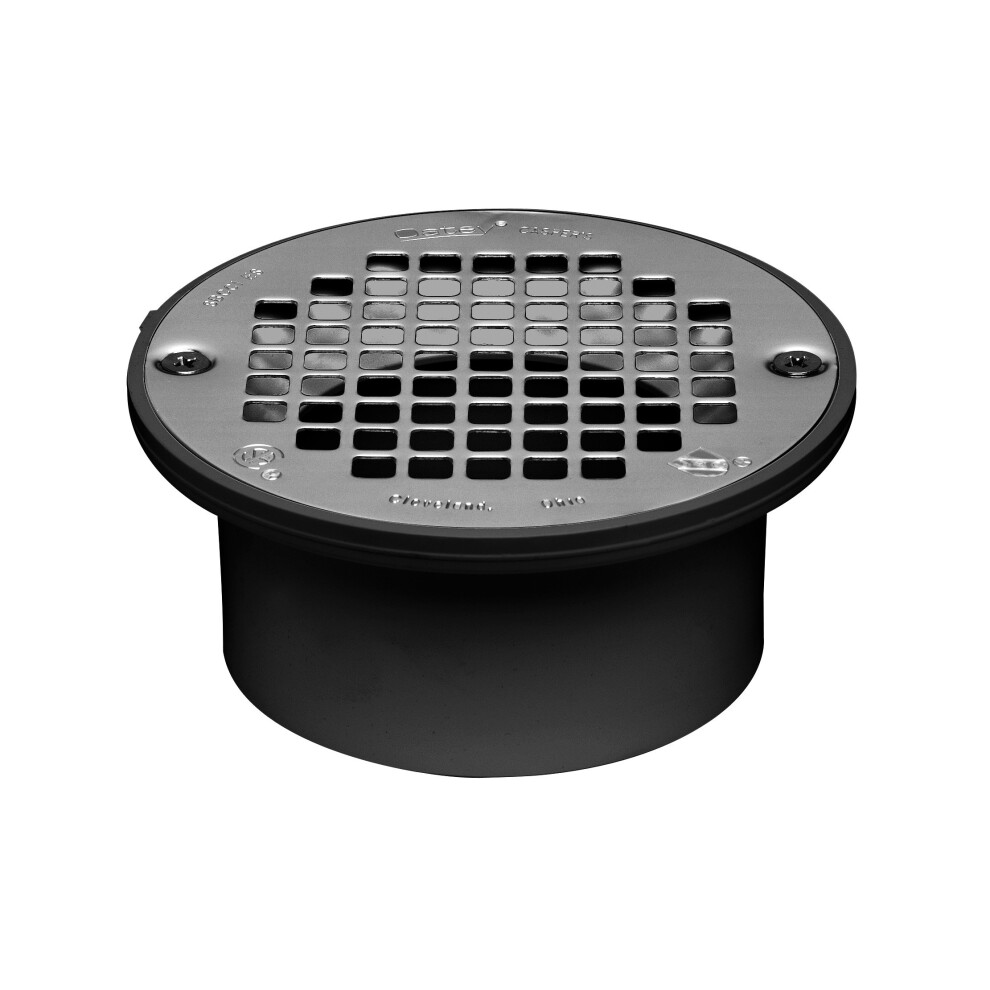Oatey 43582 General Purpose Floor Drain 4 Inch Black 038753435824