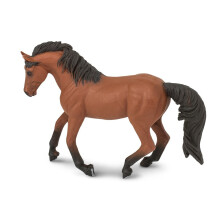 Safari Ltd. Morgan Mare Figurine - Langsom 6 """" Hestfigur - Uddannelsesleget?j til drengepiger og b?rn i alderen 3+