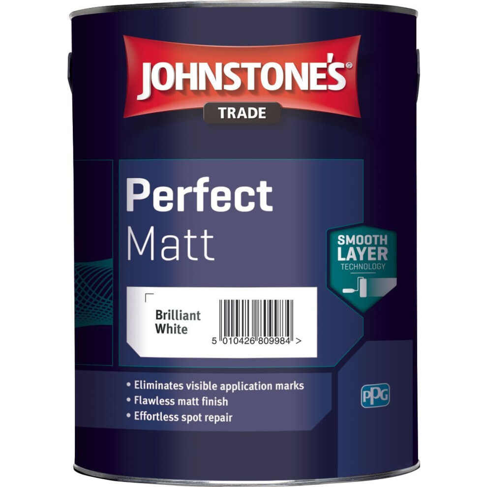 Johnstone's Trade Perfect Matt Brilliant 2.5L White